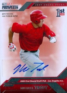 Lot Detail - Mike Trout Autographed Lot of Three: 'rookiegraph