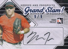 Lot Detail - Mike Trout Autographed Lot of Three: 'rookiegraph