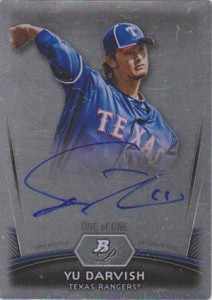 Jon Jay Signed Jersey - 2012 Bowman Platinum Card