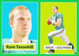 : 2012 Topps Miami Dolphins Team Set with Ryan Tannehill