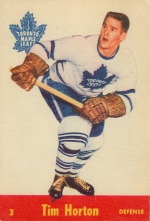 1955-56 Parkhurst Hockey Tim Horton