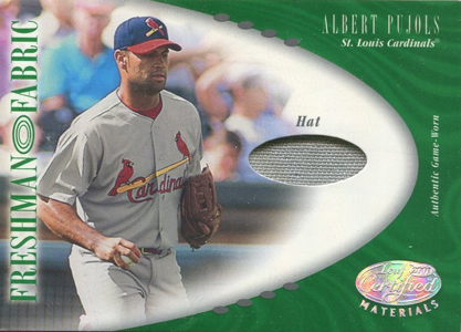 Albert Pujols St. Louis Cardinals 2001 Donruss The Rookies # R97 Rookie Card