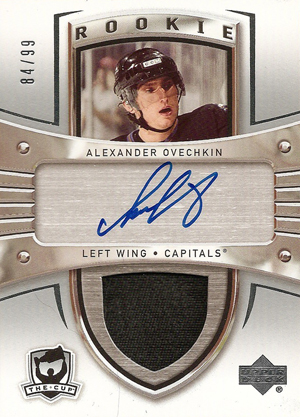 Alexander Ovechkin Rookie Cards, Best Autographs, Most Valuable