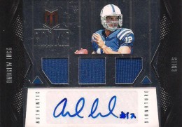 Andrew Luck 2012 Panini Black Friday Jumbo Rookie Colts Jersey