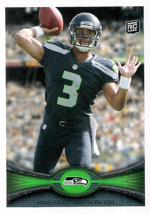 Russell Wilson 2014 Topps Fire Jersey #FR-RW Seattle Seahawks