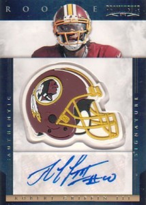 2012 TOPPS #340 ROBERT GRIFFIN III "RG3" ROOKIE CARD RC