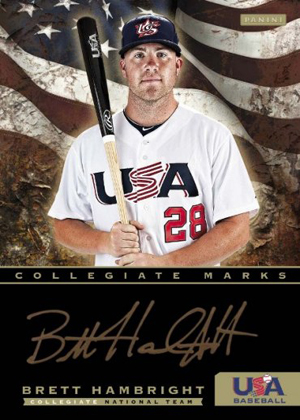  2012 Panini TEAM USA Baseball Rookie Card #21 Trea