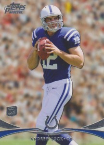 2012 Topps Football NFLPA Rookie Premiere #73 - Russell Wilson, Andrew  Luck, Alshon Jeffery, Nick Foles at 's Sports Collectibles Store