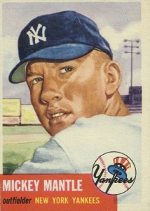 Mickey Mantle Topps & Bowman Rookie Cards