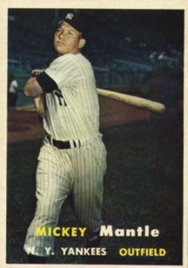 Mickey Mantle Topps Cards Visual Guide: 1952 to 1969, Checklist, Info