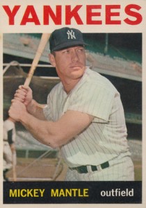 mickey mantle baseball card