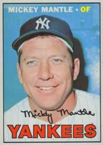 Mickey Mantle Topps Cards Visual Guide: 1952 to 1969, Checklist, Info