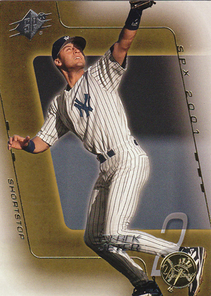 Barry Bonds Luis Gonzalez 2001 Upper Deck SPX Jersey Card