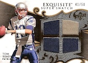 2008 Upper Deck Exquisite Super Swatch Paul Hornung quad jersey #D19/20  *69806 ID: 16727 - Sportsnut Cards