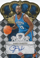 James Harden Signed Slabbed 2009 UD Draft Edition #40 Rookie Card