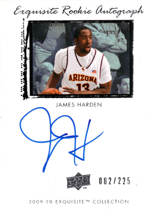 James Harden Rookie Card Checklist & Autograph Memorabilia Guide