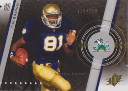 : Jerome Bettis-Rookie of the Year Football Card-Notre  Dame-Fighting Irish -HOF : Collectibles & Fine Art