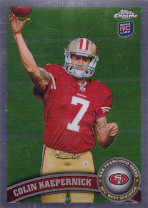 Kaepernick's Rookie Card values see steady rise - Beckett News