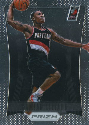 Damian Lillard Autographed 2012-13 Panini Prizm Rookie Card #245