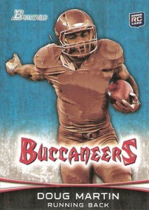 Doug Martin Buccaneers 2012 Topps Football #204 Rookie Card PGI 10