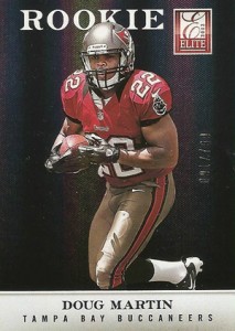 Doug Martin Rookie Card 2012 Topps #204a BGS BCCG 10