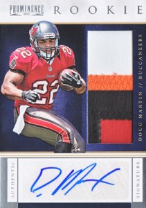 Doug Martin Rookie Card 2012 Topps Chrome #147a BGS 9.5 (10 9.5 9.5 9)