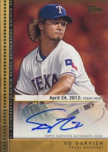 2012 topps yu darvish