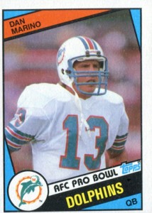 Dan Marino 1987 Topps 1986 Record Breaker #6 - Miami Dolphins at 's  Sports Collectibles Store