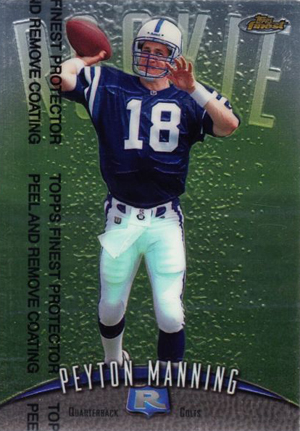 1998 SP Authentic Peyton Manning Die Cut /500 Rookie Card RC BGS 8.5 — Top  Sports Cards