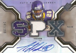 2007 Press Pass Adrian Peterson #11 Rookie RC