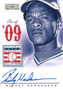 2022 Panini National Treasures Rickey Henderson Hall of Fame Printing –  Sports Card Market