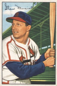 Stan Musial Signed 1940's Exhibit baseball card Bold Mint 10 Autograph CBM  COA - Cardboard Memories