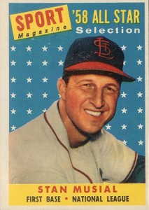 Vintage Stan Musial Cards Guide