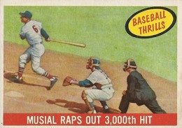 1962 Topps Baseball Card Stan Musial-St. Louis Cardinals Card Number - Ruby  Lane