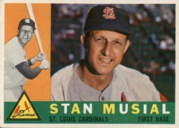 1952 BOWMAN BASEBALL #196 Stan Musial #48392