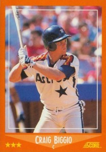 1997 Pacific Collection #314 Craig Biggio Astros Signed Card BAS