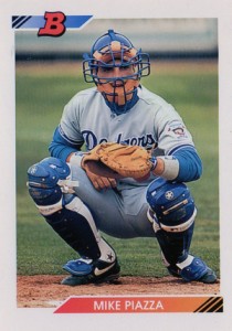 Baseball MIKE PIAZZA Los Angeles Dodgers LA 8x10 Card 1998 