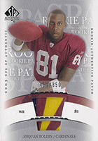 Anquan Boldin NFL Memorabilia, Anquan Boldin Collectibles