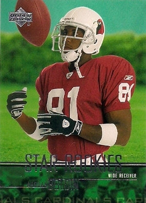 2003 Bowman #155 ANQUAN BOLDIN RC Rookie Arizona Cardinals