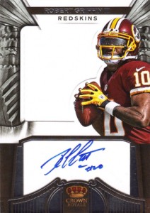 ROBERT GRIFFIN III AUTOGRAPHED WASHINGTON REDSKINS