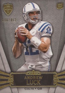 Andrew Luck 2012 Panini Black Friday Jumbo Rookie Colts Jersey Rc #5