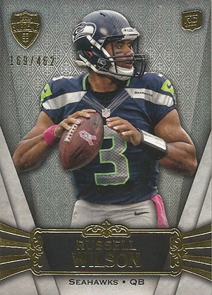 RUSSELL WILSON ROOKIE CARD Bowman Chrome Baseball RC Yankees Prospect  SEAHAWKS!