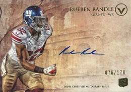 Rueben Randle autographed Football Card (New York Giants) 2012