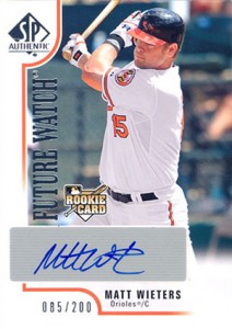  2017 Topps Heritage #74 Matt Wieters Baltimore Orioles