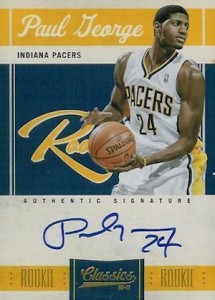 Paul George Rookie Cards and Memorabilia Buying Guide