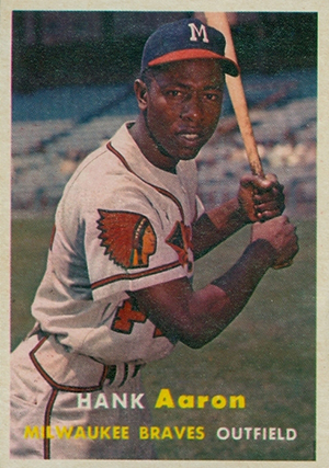 1962 Topps Hank Aaron #320 Baseball Card Value Price Guide