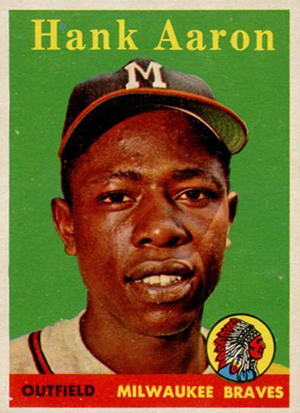  1974 Topps Baseball Card #5 Hank Aaron : Collectibles