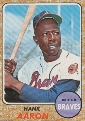 Hank Aaron Topps Baseball Cards Guide and Gallery