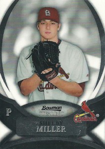 Shelby Miller Rookie Card 2010 Bowman Platinum Prospects #Pp25 BGS BCCG 10