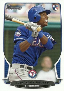 2013 Topps Update Jurickson Profar Texas Rangers #US234